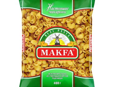 Макаронные изделия Макфа "Улитки рифлёные" 400гр